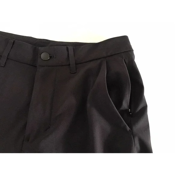 Lululemon | Women's Black Belt Looped Side Pocket Trouser Pants Size 28 - Picture 6 of 12
